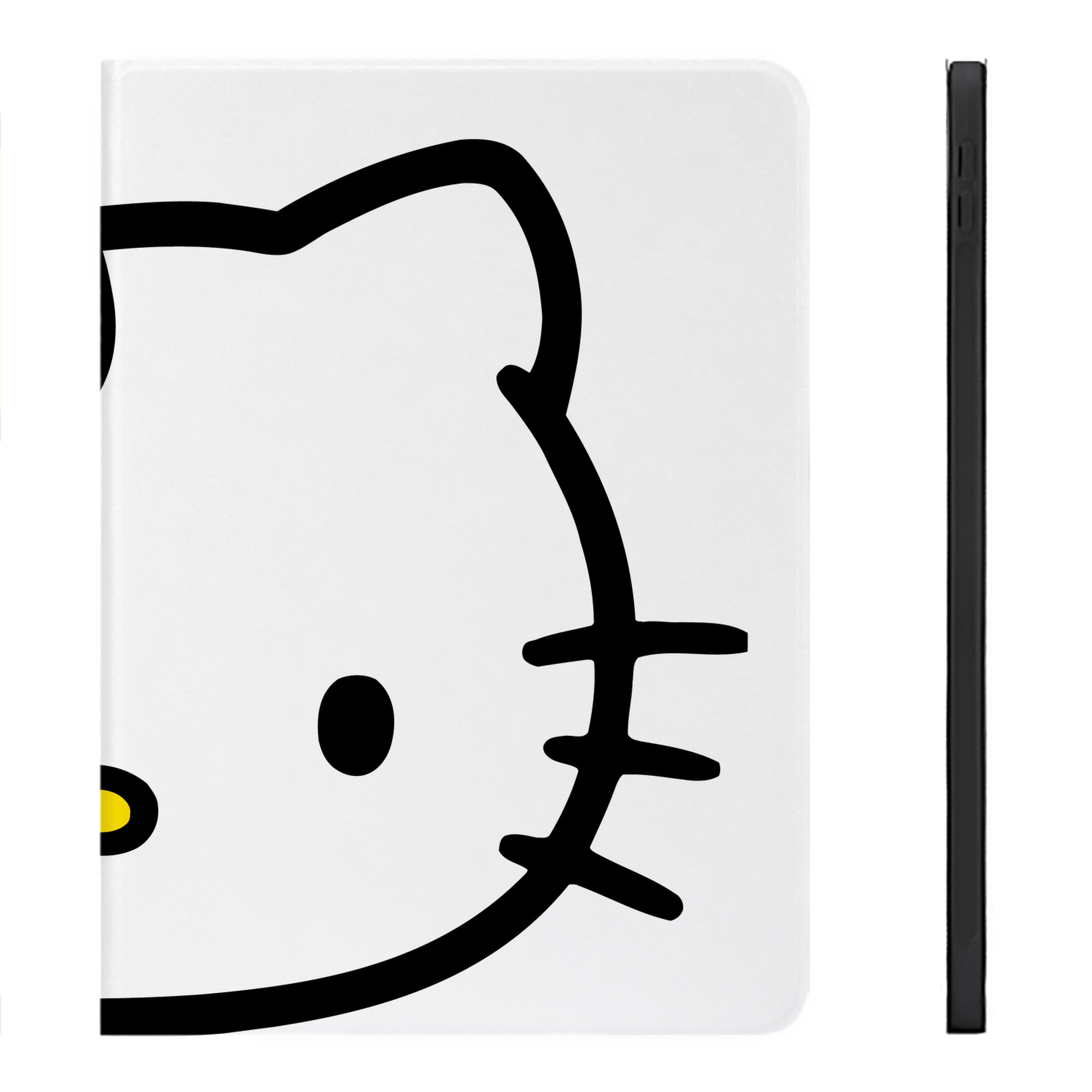 （画像用） Hello Kitty ハローキティ IPadケース ペンホルダー付き ブックスタイルデザイン